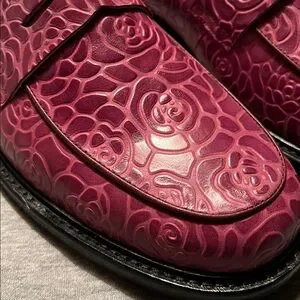 *NIB* Marc Nolan Callum Leather Grape Floral Penny Loafers Marc Nolan | Shoes | Nib Marc Nolan Callum Leather Grape  main image 3